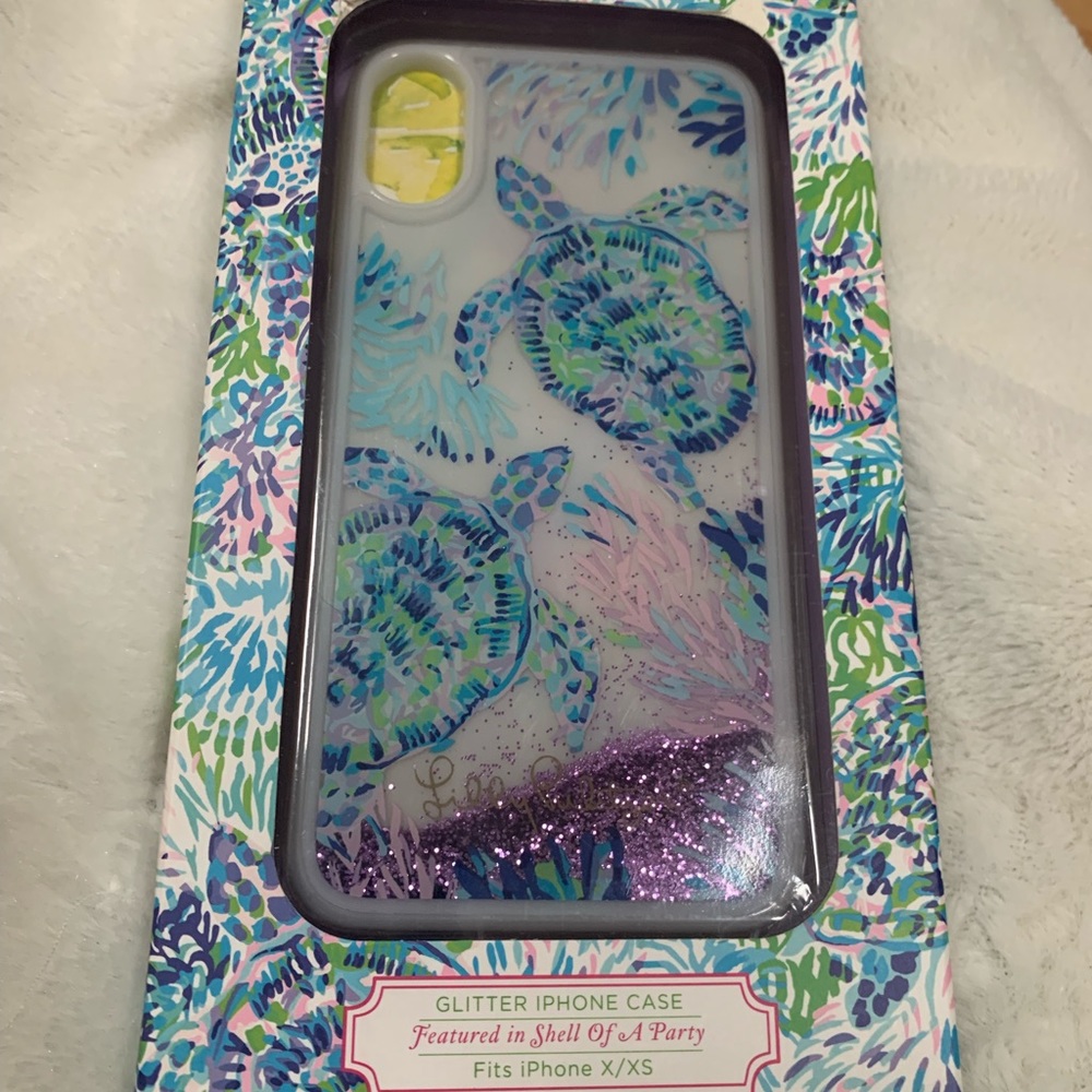 New iPhone X/XS glitter Shell of a Party!